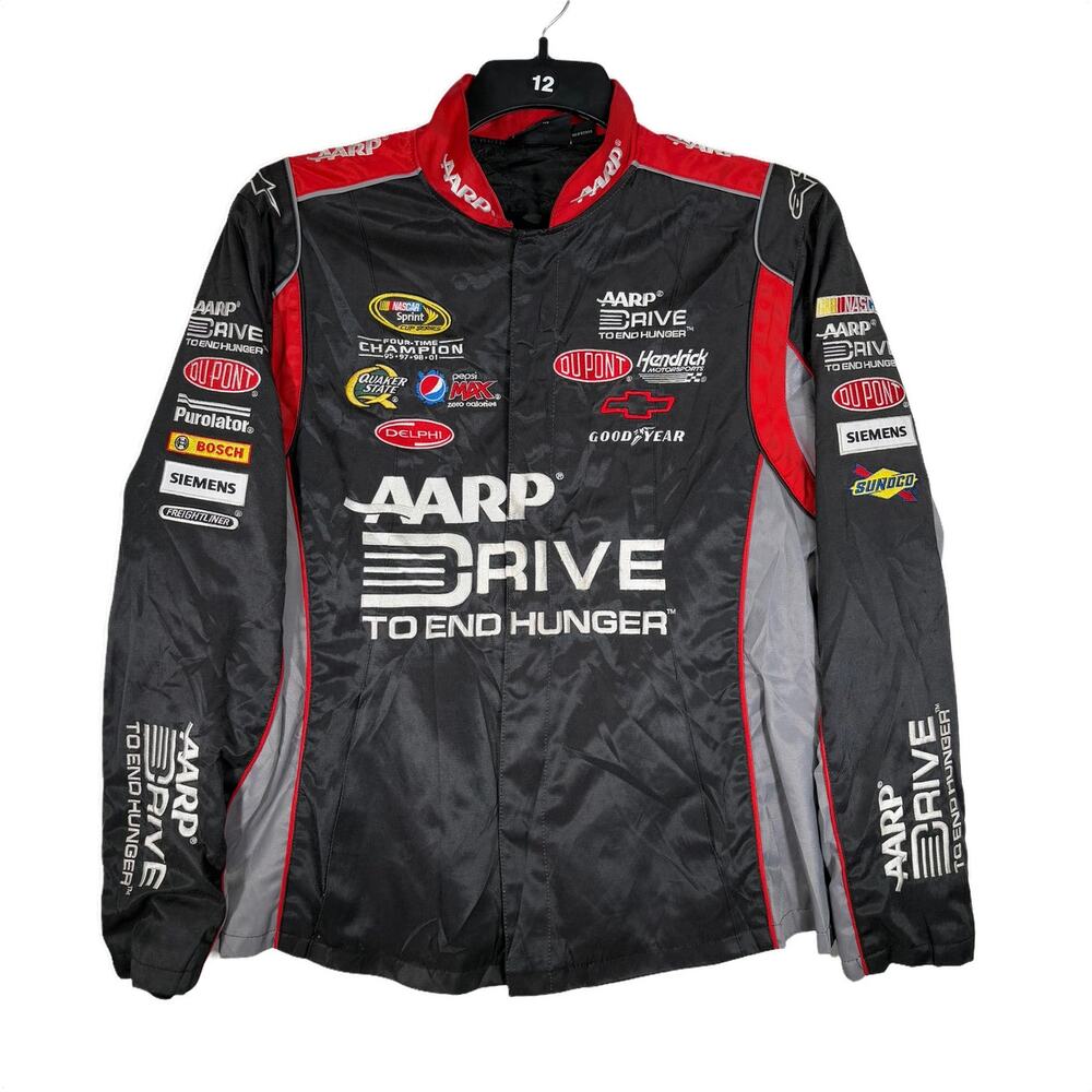 Jeff Gordon NASCAR Jacket XL Chase Authentics AARP Drive To End Hunger Racing 24